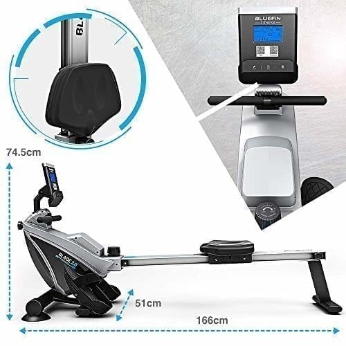 Foldable Rowing Machine Dimensions