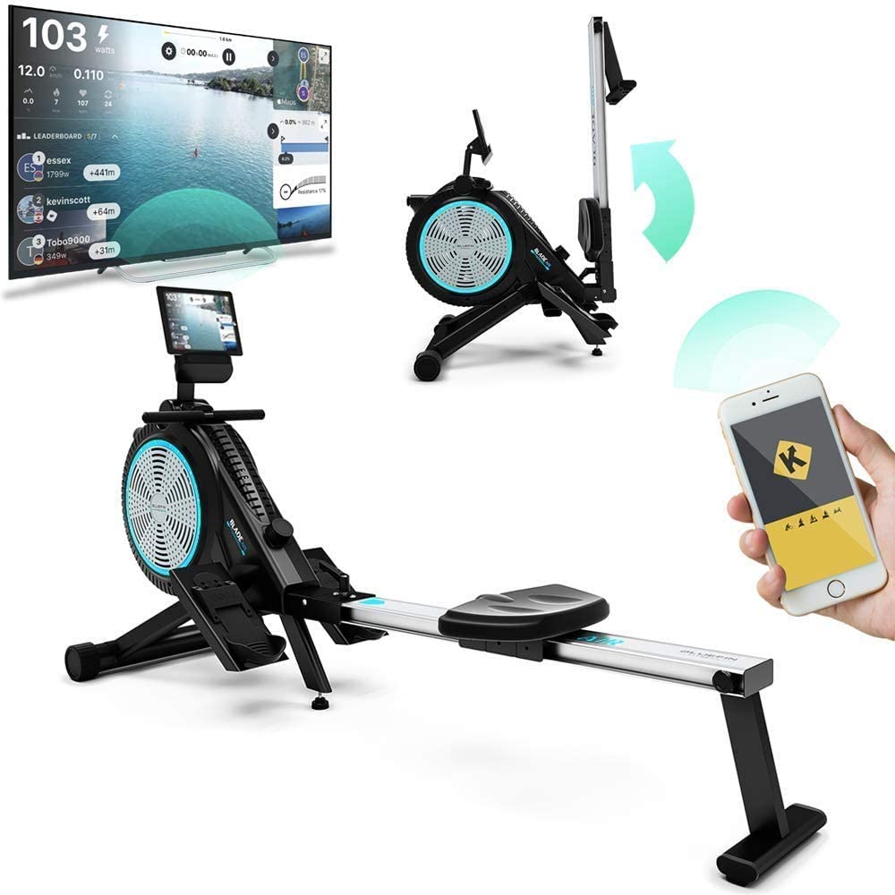 NEW GYM WORKOUT Fitness Folding Magnetic Resistance Rower Weight Loss Machine