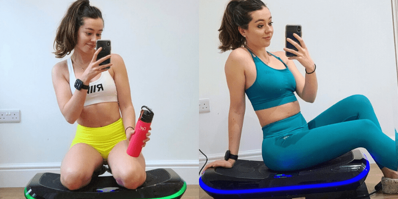 Bluefin easy vibration plate workout to stay active in self-isolation