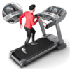 Bluefin high speed folding treadmill