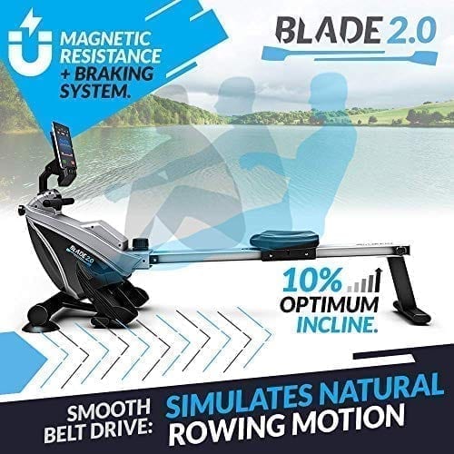 BLADE Home Gym Foldable Rowing Machine 