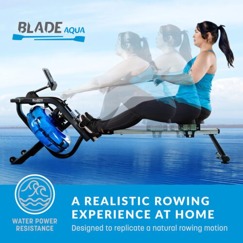 Bluefin water resistance rowing machine