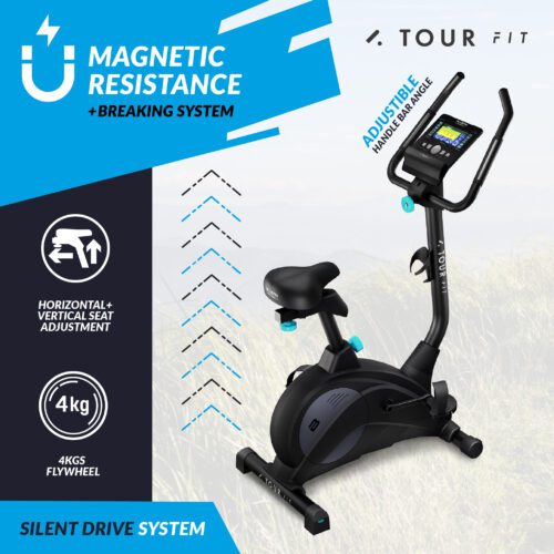 Bluefin magnetic resistance exercise bike